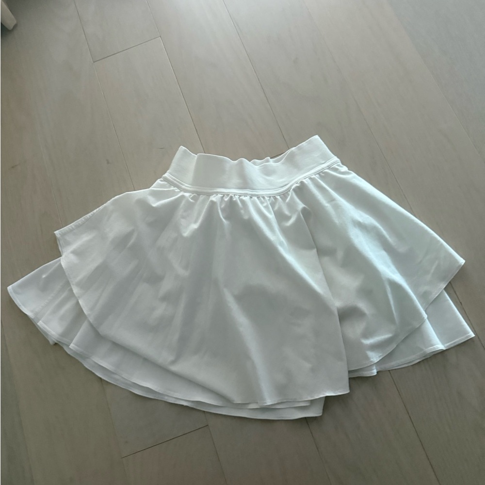 Lululemon Athletica White Skater Skirt